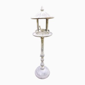 Cast Iron Free Standing Bird Feeder House