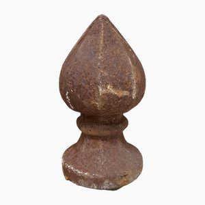 Large Cast Iron Post Head Architectural Ornament