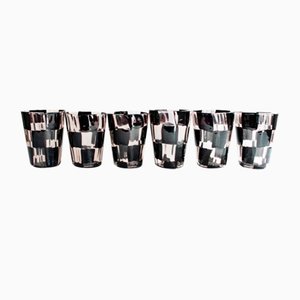 Italian Murano Glassware Set, 2004, Set of 6