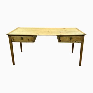Early 20th Century Flat Desk in Fir