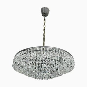 Swarovski Crystal Chandelier in the style of Lobmeyr, 1960s