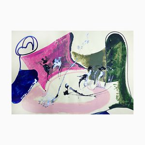 Stefano Mazzolini, Tempio, 2017, Acrylic on Paper