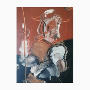 Stefano Mazzolini, Cavallos, 1993, Oil on Paper