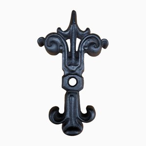 Antique Black Cast Iron Beam Anchor Facade