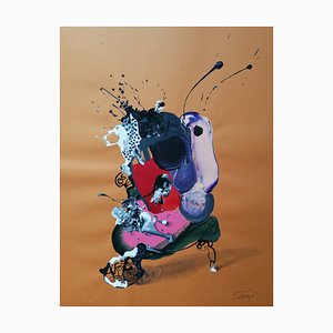 Stefano Mazzolini, Crily, 2018, Acrylic on Paper
