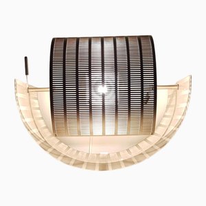 Silver Shogun Wall Lamps by Mario Botta for Artemide, 1980s, Set of 2