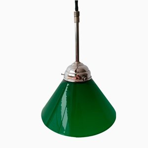 Grüne Vintage Deckenlampe