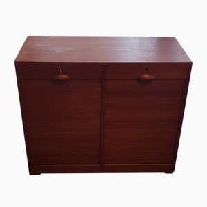 Danish Sideboard with Rolltüren in Teak from Dyrlund, 1960s