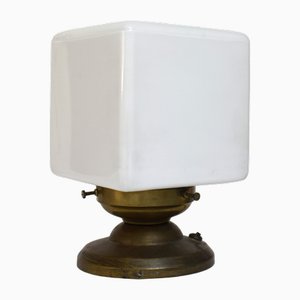 Kubus Table Lamp by Walter Kostka for Atrax-Gesellschaft, 1930s