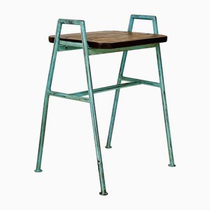 Industrial Pine Stool, 1970s