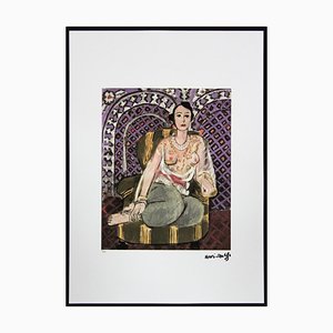 Henri Matisse, Figurative Lithograph: Odalisque, Paper & Ink and Pencil , 1980s, Ink & Paper