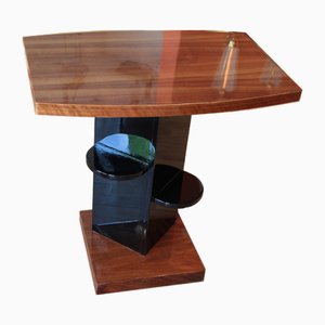 Art Deco Cubist French Side Table, 1930s