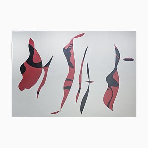 Stefano Mazzolini, Bacos, 2020, Collage on Paper