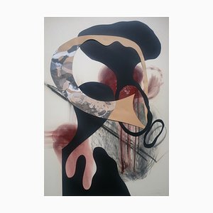 Stefano Mazzolini, Cobara, 2023, Collage su carta