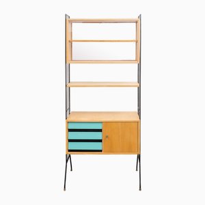 Vintage Shelf with Cabinet, 1960s