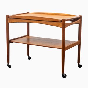 Vintage Scandinavian Serving Trolley in Teak, 1960s