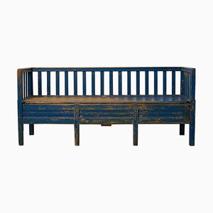Antique Swedish Bench in Pine
