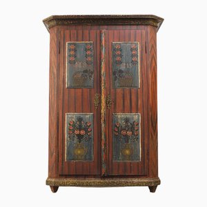 Folk Art Bridal Cupboard, 1845