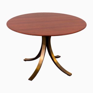 Mesa de comedor T69 vintage de Osvaldo Borsani para Tecno, Italia, años 60