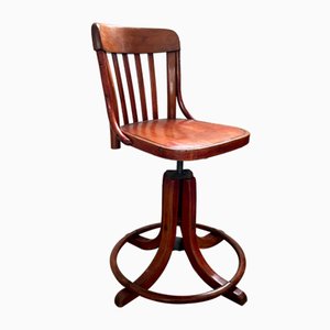 Vintage Swivel Chair by Michael Thonet for Thonet, 1920s