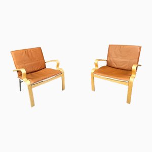 Poltrone Bjarred vintage Ikea, set di 2