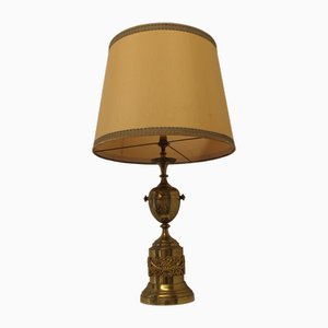 Vintage Brass Table Lamp, 1920s