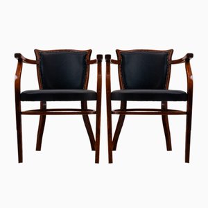 Buche Stühle von Adolf Loos für Thonet, 1890er, 2er Set