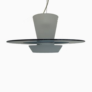 Italian Glass Lamp by Giuseppe Ramella for Arteluce, 1987