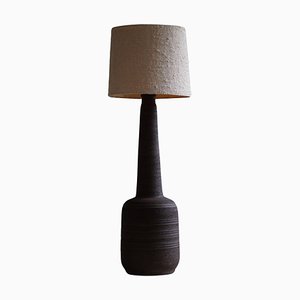 Hohe dekorative Tischlampe aus organischer Keramik von Axel Salto, 1960er