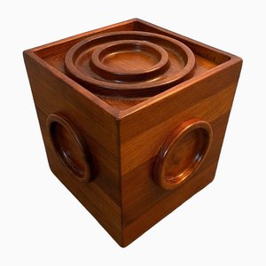 Ice Bucket in Teak by Jens Quistgaard