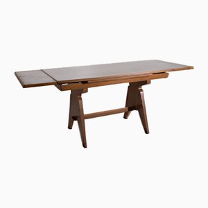 Extendable Wooden Dining Table by Paolo Buffa, 1950