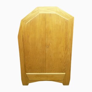 Handcrafted Anthroposophical Wardrobe attributed to Ernst Aisenpreis, 1930s