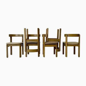 Jürg Bally Stühle von Dietiker für Stein Am Rhein Workshop, 1960er, 6er Set