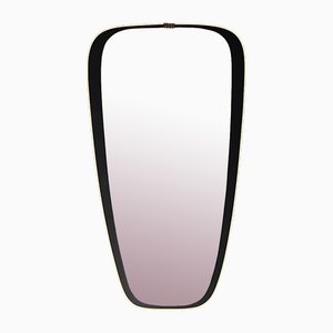 Vintage Minimalist Wall Mirror, Germany, 1950s