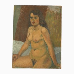 Donne nude, anni '60, Olio su tela