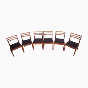 Chaises de Salle à Manger en Teck par Victor Wilkins pour G-Plan, 1960s, Set de 6