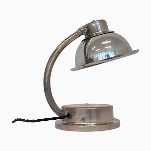 Art Deco Chrome Table Lamp, 1930s