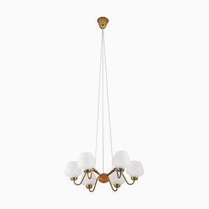 Mid-Century Swedish Model A4126 Pendant attributed to Asea, 1950s