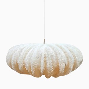 Grande Lampe à Suspension Vintage en Sponge