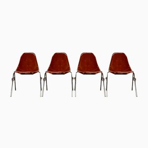 DSS Chairs by Charles & Ray Eames for Herman Miller, Set of 9