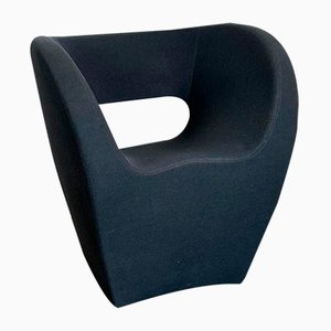 Poltrona Moroso Little Albert di Ron Arad in nero