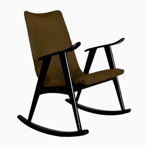 Vintage Rocking Chair by Louis Van Teeffelen