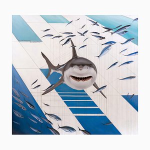 Elmar Magerram, Ocean Kinetics, 2000s, Oil on Canvas