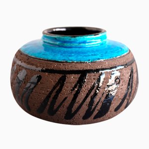 Mid-Century Modern Studio Art Ceramic Vase by Inger Persson for Rörstrand, Sweden, 1970s