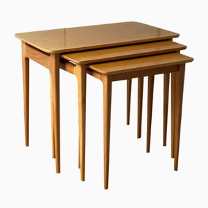 Mid-Century Modern Nesting Tables, 1960s, Set of 3