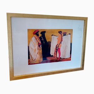 Salvatore Fiume, I sogni di Luisa, 1997, Acquaforte