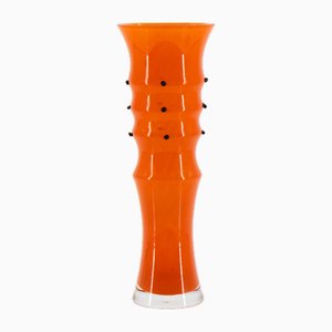 Glass Vase by Jiri Suhajek
