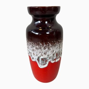 Fat Lava Vase by Bodo Mans for Bay Keramik