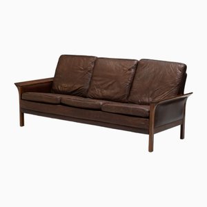 Mid-Century Leather Sofa, 1960s