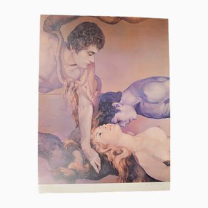 Jean-Paul Cleren, Figuren, Farblithographie, 1990er